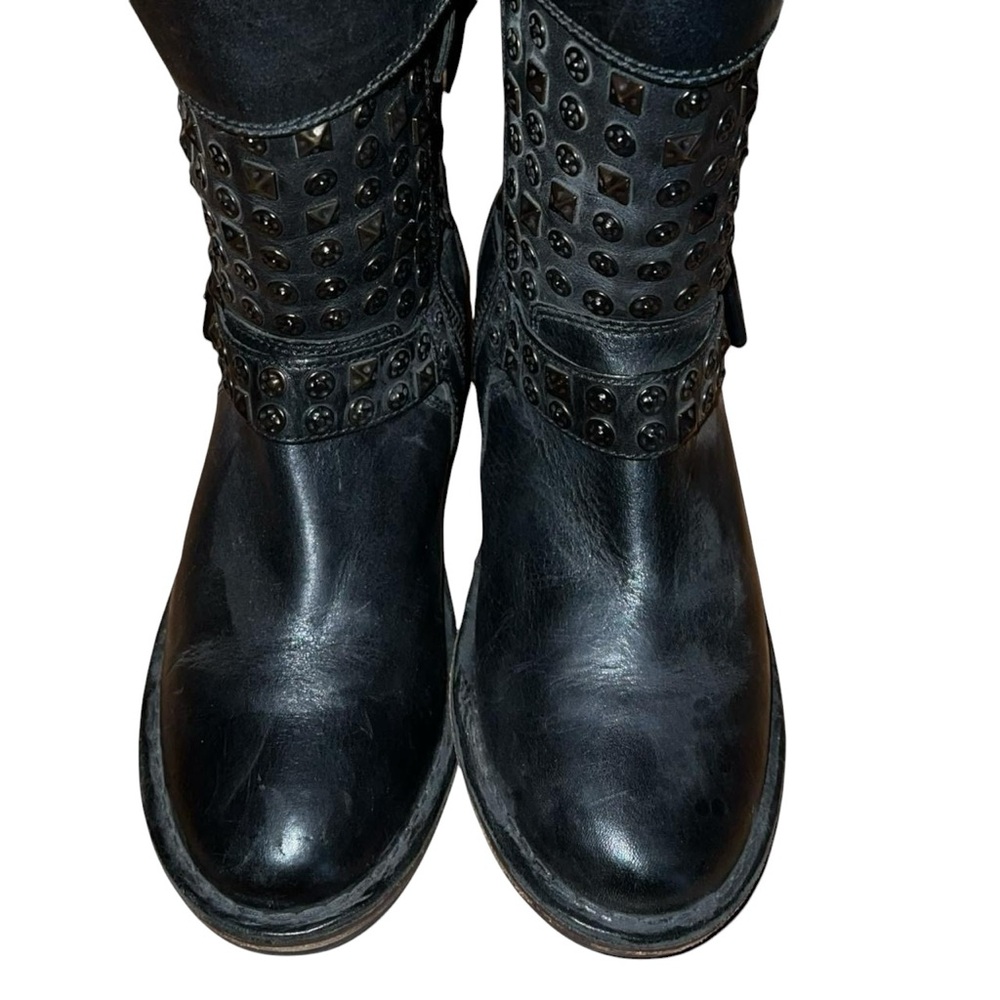 UGG Australia Conor 1003605 Studded Black Leather Boots - Picture 4 of 6